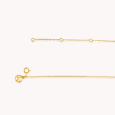 14K Yellow Solid Gold Necklace Chain