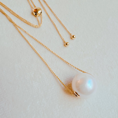 18K-gold-Adjustable-Pearl-Sphere-Necklace