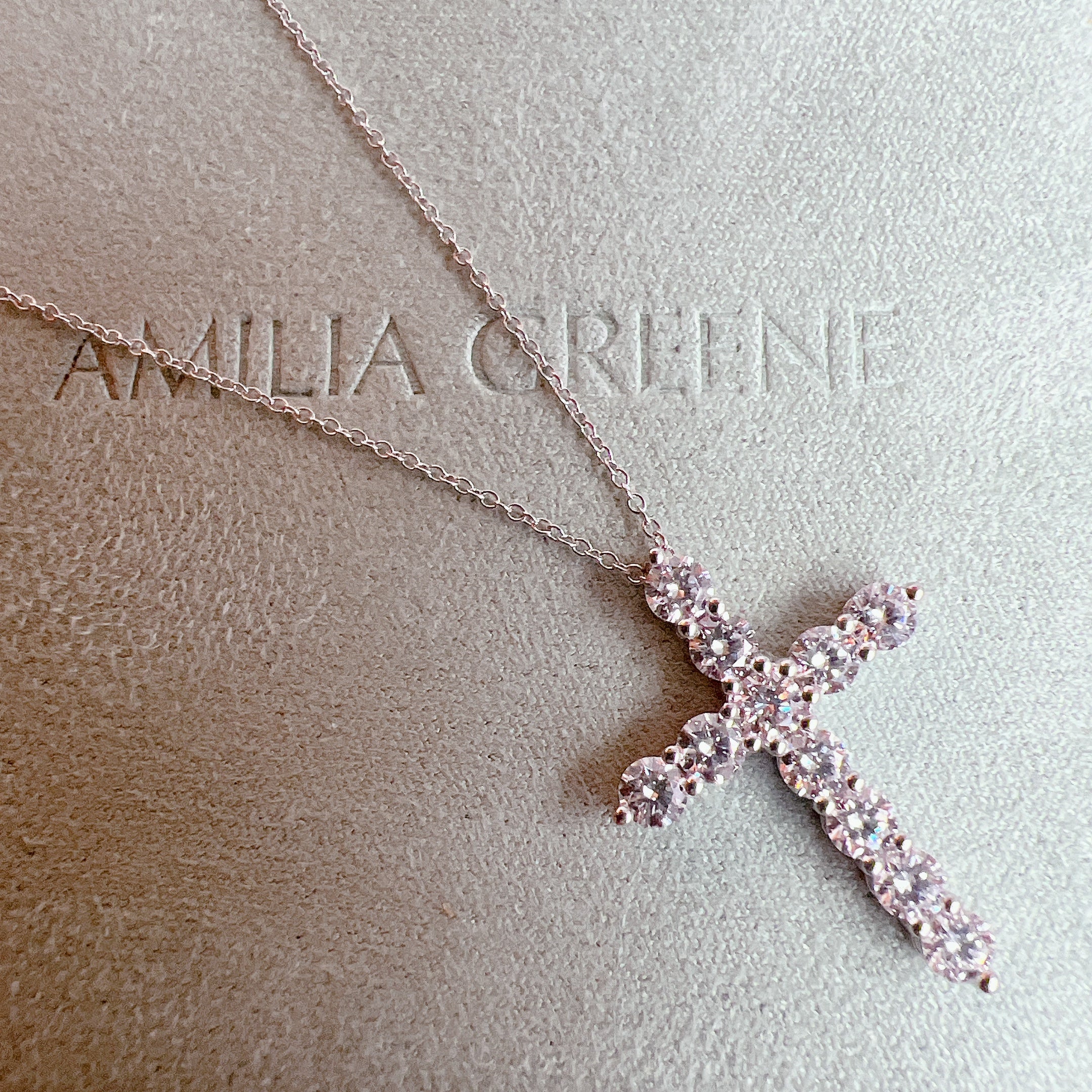 Diamond-Cross-Necklace-in-Gold
