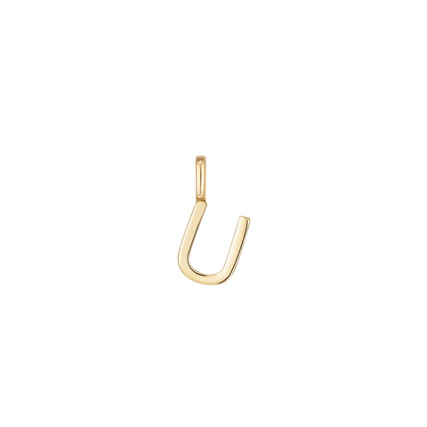 Allison Solid Gold Initial Charm
