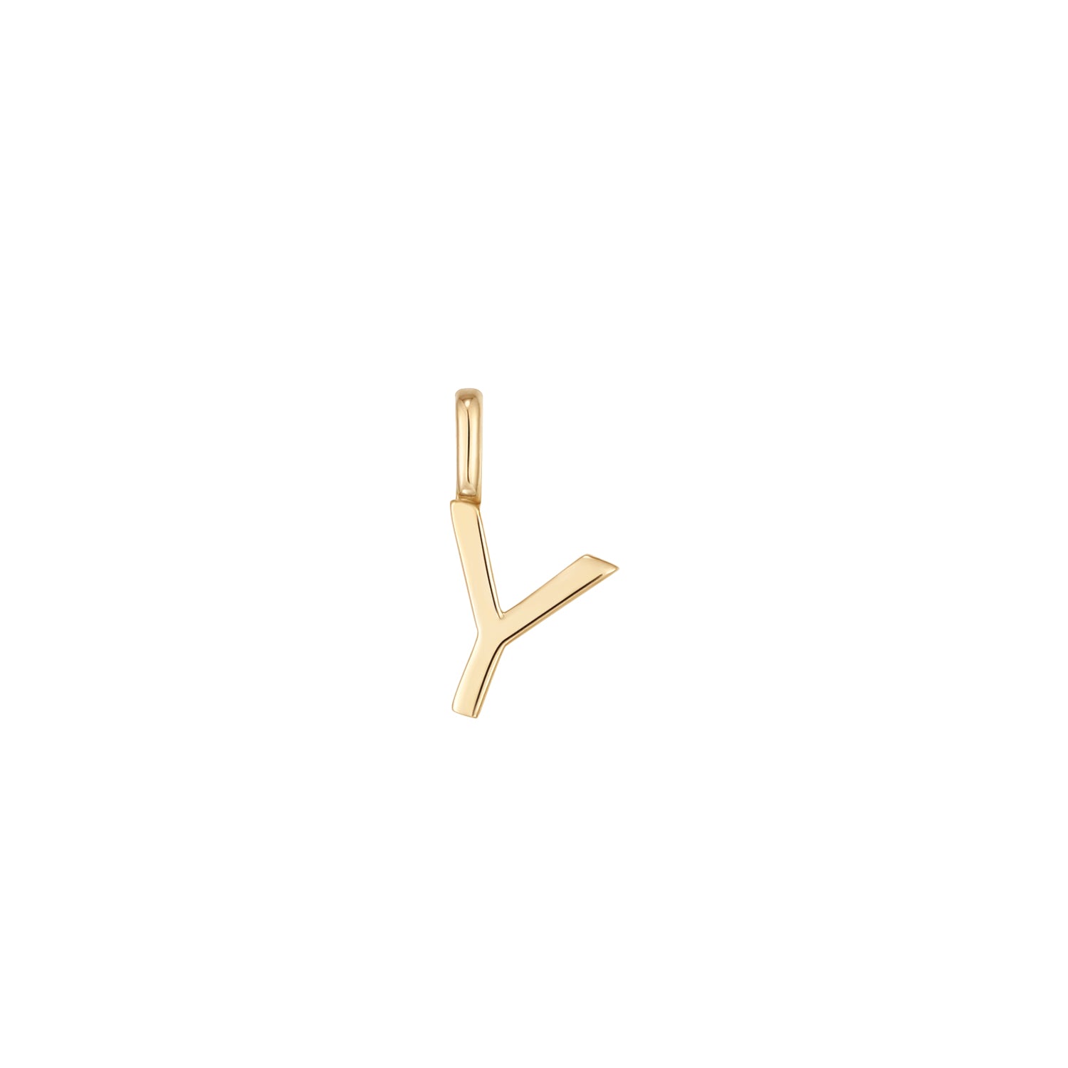 Allison Solid Gold Initial Charm