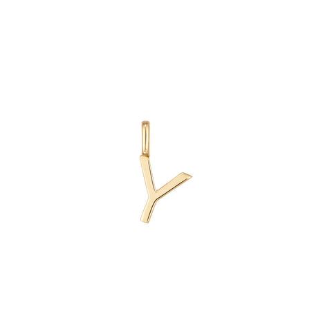 Allison Solid Gold Initial Charm