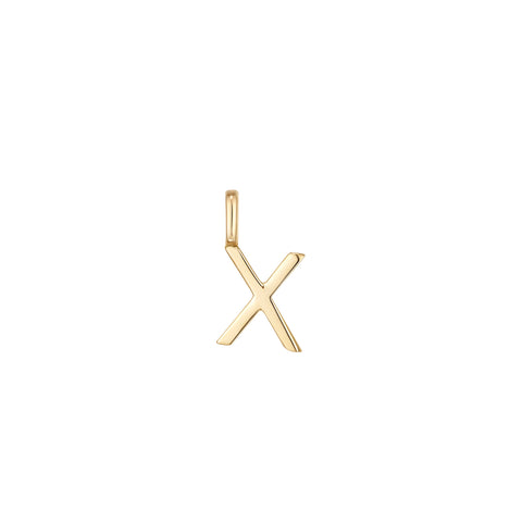 Allison Solid Gold Initial Charm