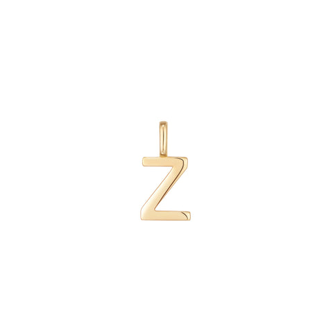 Allison Solid Gold Initial Charm