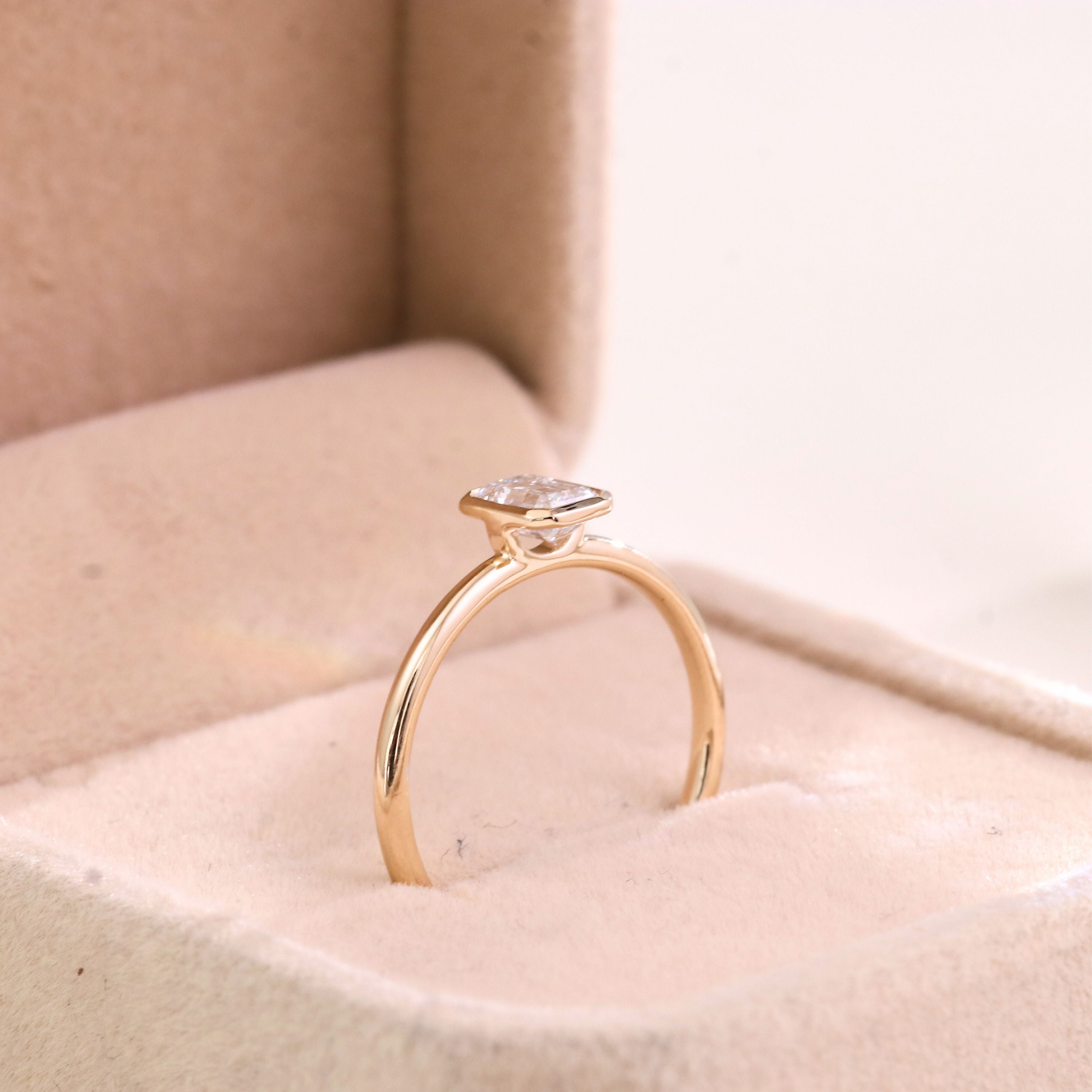 gold-bezel-emerald-diamond-ring