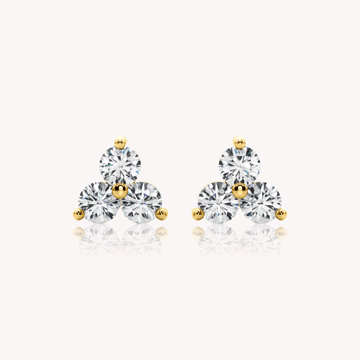 Blossom Diamond Petal Earrings